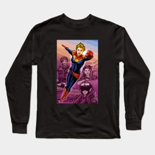 Power Women Take Flight Long Sleeve T-Shirt